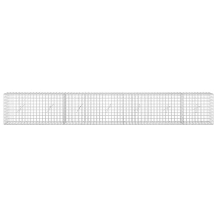 Gabion med 5 mm Tråd og 5x5 cm Maske 350x20x50 cm