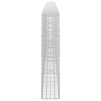 Gabion med 5 mm Tråd og 5x5 cm Maske 400x20x100 cm