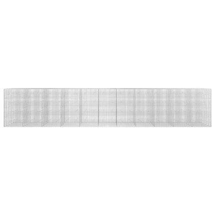 Gabion med 5 mm Tråd og 5x5 cm Maske 1100x20x200 cm