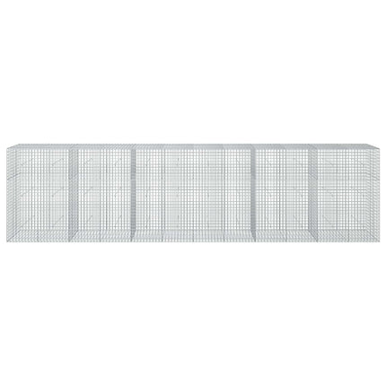 Gabion med 5 mm Tråd og 5x5 cm Maske 600x50x150 cm