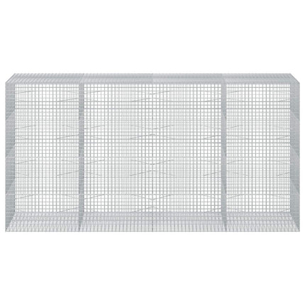 Gabion med 5 mm Tråd og 5x5 cm Maske 400x100x200 cm