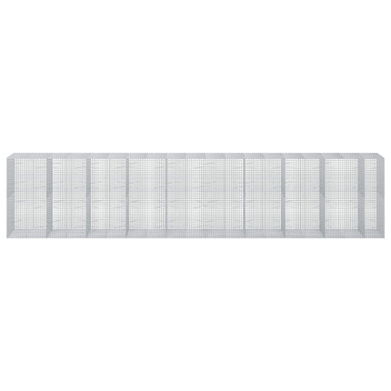 Gabion med 5 mm Tråd og 5x5 cm Maske 950x100x200 cm