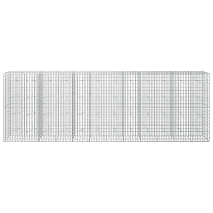 Gabion med 5 mm Tråd og 5x10 cm Maske 600x20x200 cm