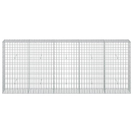 Gabion med 5 mm Tråd og 5x10 cm Maske 250x30x100 cm
