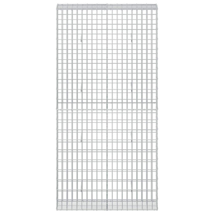 Gabion med 5 mm Tråd og 5x10 cm Maske 100x30x200 cm