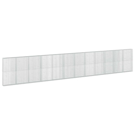 Gabion med 5 mm Tråd og 5x10 cm Maske 1200x30x200 cm