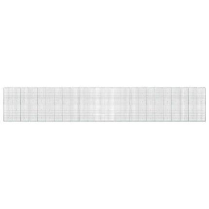 Gabion med 5 mm Tråd og 5x10 cm Maske 1200x30x200 cm