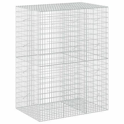 Gabion med 5 mm tråd og 5x10 cm net 150x100x200 cm
