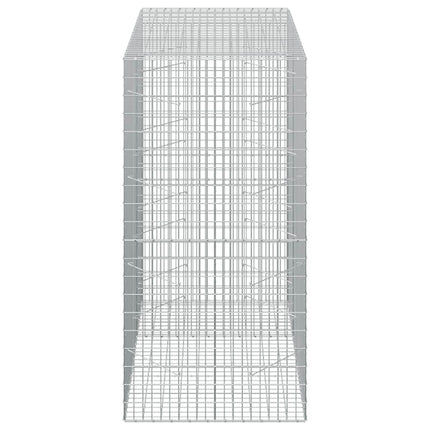 Gabion med 5 mm tråd og 5x10 cm net 150x100x200 cm
