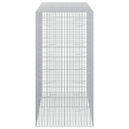 Gabion med 5 mm tråd og 5x10 cm net 200x100x200 cm