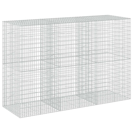 Gabion med 5 mm tråd og 5x10 cm net 300x100x200 cm