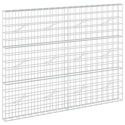 Gabion med 5 mm Tråd og 10x10 cm Net 200x10x150 cm