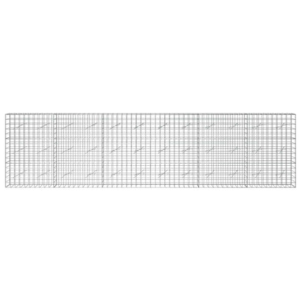 Gabion med 5 mm Tråd og 10x10 cm Net 600x10x150 cm