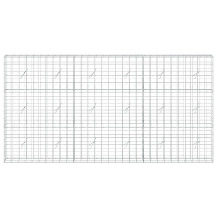 Gabion med 5 mm Tråd og 10x10 cm Net 300x20x150 cm
