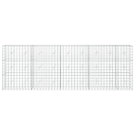 Gabion med 5 mm Tråd og 10x10 cm Net 450x20x150 cm
