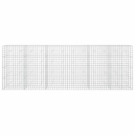 Gabion med 5 mm Tråd og 10x10 cm Net 600x20x200 cm