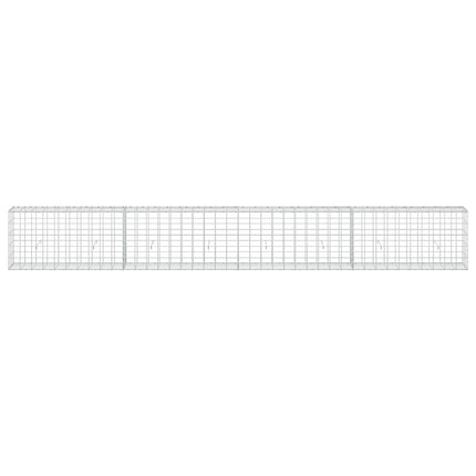 Gabion med 5 mm Tråd og 10x10 cm Net 400x30x50 cm
