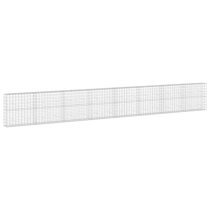 Gabion med 5 mm Tråd og 10x10 cm Net 800x30x100 cm