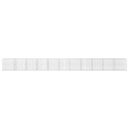 Gabion med 5 mm Tråd og 10x10 cm Net 1100x30x100 cm