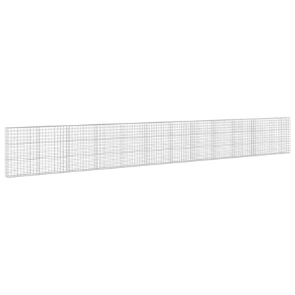 Gabion med 5 mm Tråd og 10x10 cm Net 1200x30x150 cm