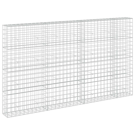 Gabion med 5 mm Tråd og 10x10 cm Net 350x30x200 cm