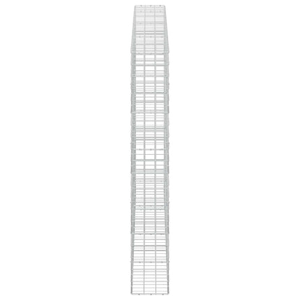 Gabion med 5 mm Tråd og 10x10 cm Net 350x30x200 cm