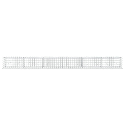 Gabion med 5 mm Tråd og 10x10 cm Net 600x50x50 cm