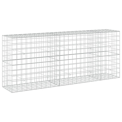 Gabion med 5 mm Tråd og 10x10 cm Net 250x50x100 cm