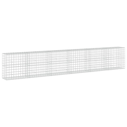 Gabion med 5 mm Tråd og 10x10 cm Net 600x50x100 cm