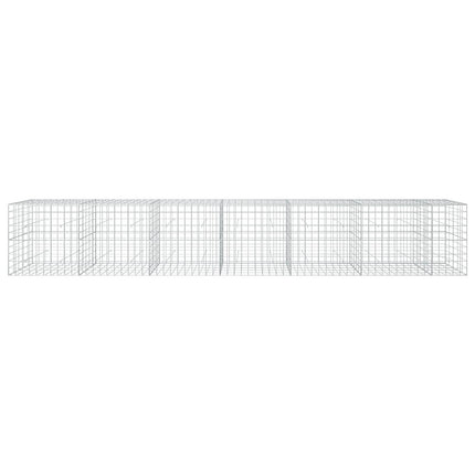 Gabion med 5 mm Tråd og 10x10 cm Net 650x50x100 cm