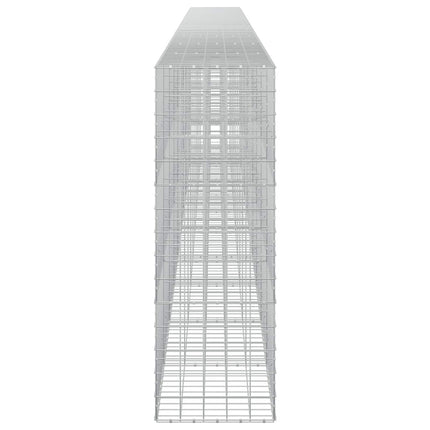 Gabion med 5 mm Tråd og 10x10 cm Net 1000x50x150 cm