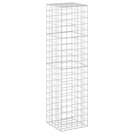 Gabion med 5 mm Tråd og 10x10 cm Net 50x50x200 cm