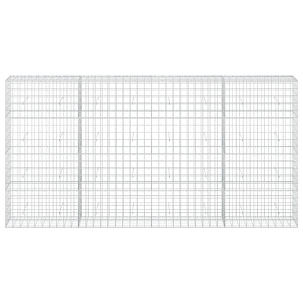 Gabion med 5 mm Tråd og 10x10 cm Net 400x50x200 cm
