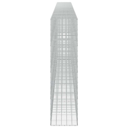Gabion med 5 mm Tråd og 10x10 cm Net 950x50x200 cm