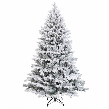 Kunstigt Hinged Juletræ 180 cm 300 LED'er Varm hvid