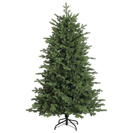 Kunstigt Hinged Juletræ 180 cm 300 LED'er Varm hvid