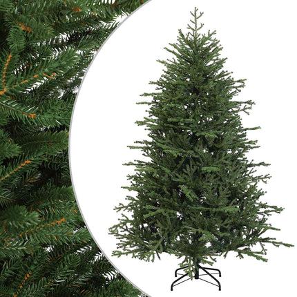 Kunstigt Hinged Juletræ 150 cm PVC og metal Grøn