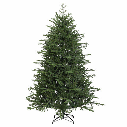 Kunstigt Hinged Juletræ 150 cm PVC og metal Grøn