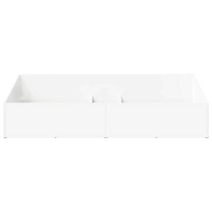 Sengeomkransning til justerbar sengebund Hvid 70 x 200 cm