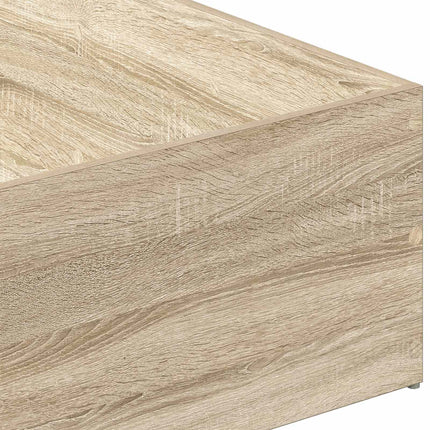 Sengeomkransning til justerbar sengebund Sonoma-eg 70 x 200 cm