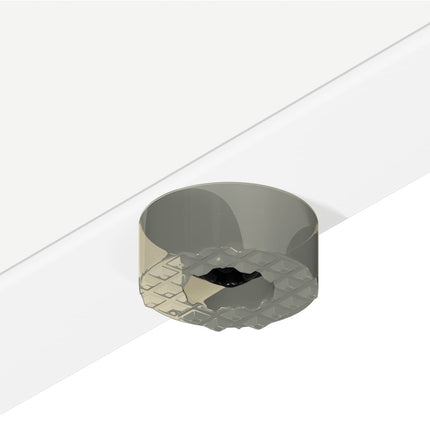 Sengeomkransning til justerbar sengebund Hvid 90 x 200 cm