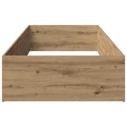 Sengeomkransning til justerbar sengebund Artisan-eg 90 x 200 cm