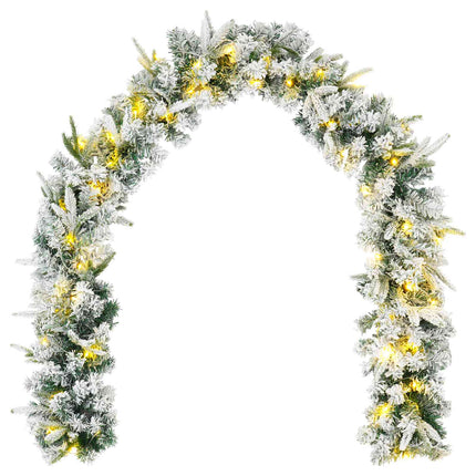 Mini-juletræssæt 90 cm 175 LED'er Varm hvid PVC og PE