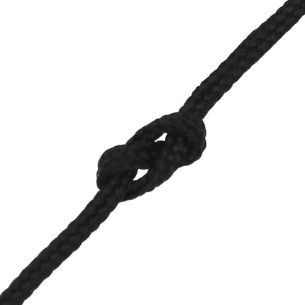 Multifunktionelt universaltov 3 mm 500 m Sort PP