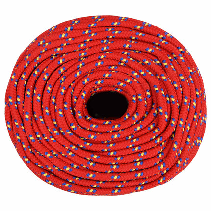 Multifunktionelt universaltov 10 mm 500 m Rød PP