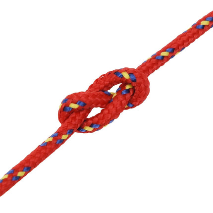 Multifunktionelt universaltov 5 mm 500 m Rød PP