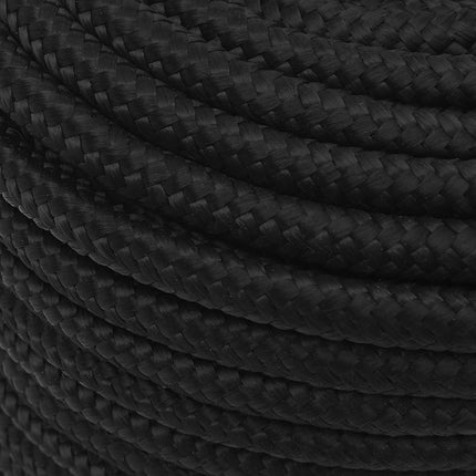Multifunktionelt universaltov 14 mm 250 m Sort PP