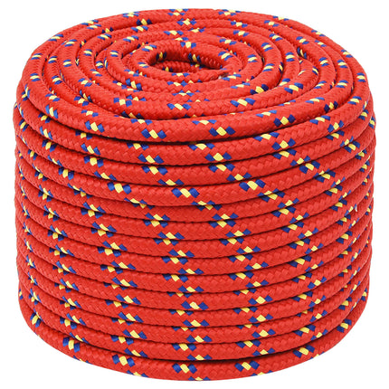 Multifunktionelt universaltov 14 mm 100 m Rød PP