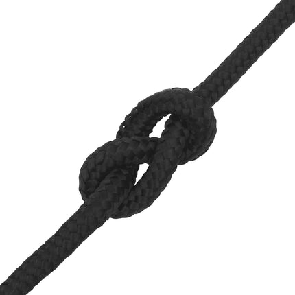 Multifunktionelt universaltov 12 mm 250 m Sort PP