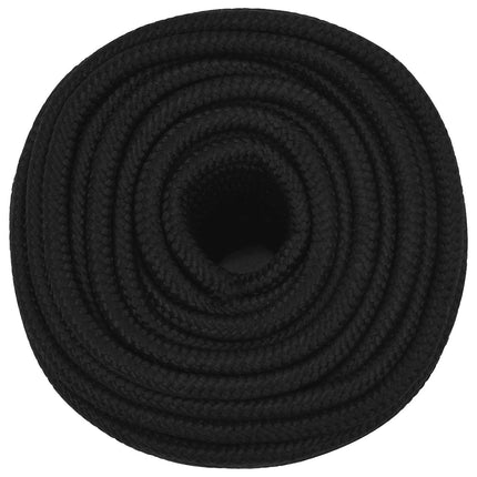 Multifunktionelt universaltov 14 mm 100 m Sort Polyester
